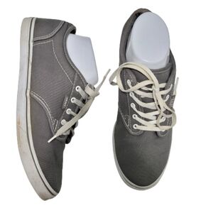 Vans Gray Canvas Low Pro Sneakers